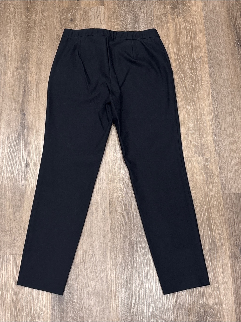 Theory Black Thaniel Approach Slim Pull On Ankle Pant Trousers Office Size 2 - Picture 9 of 12